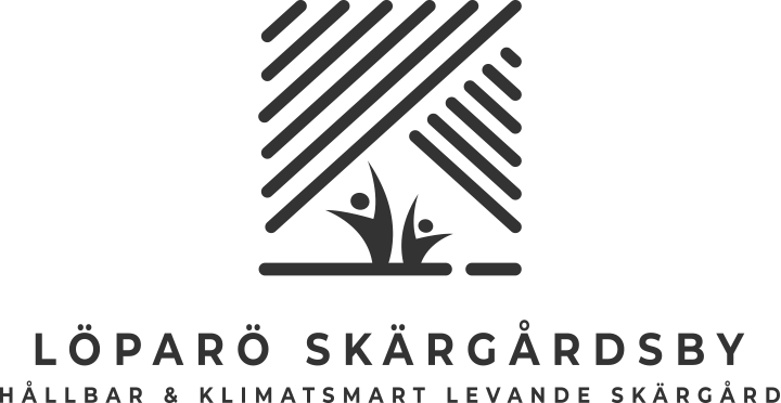 Löparö Skärgårdsby logotyp